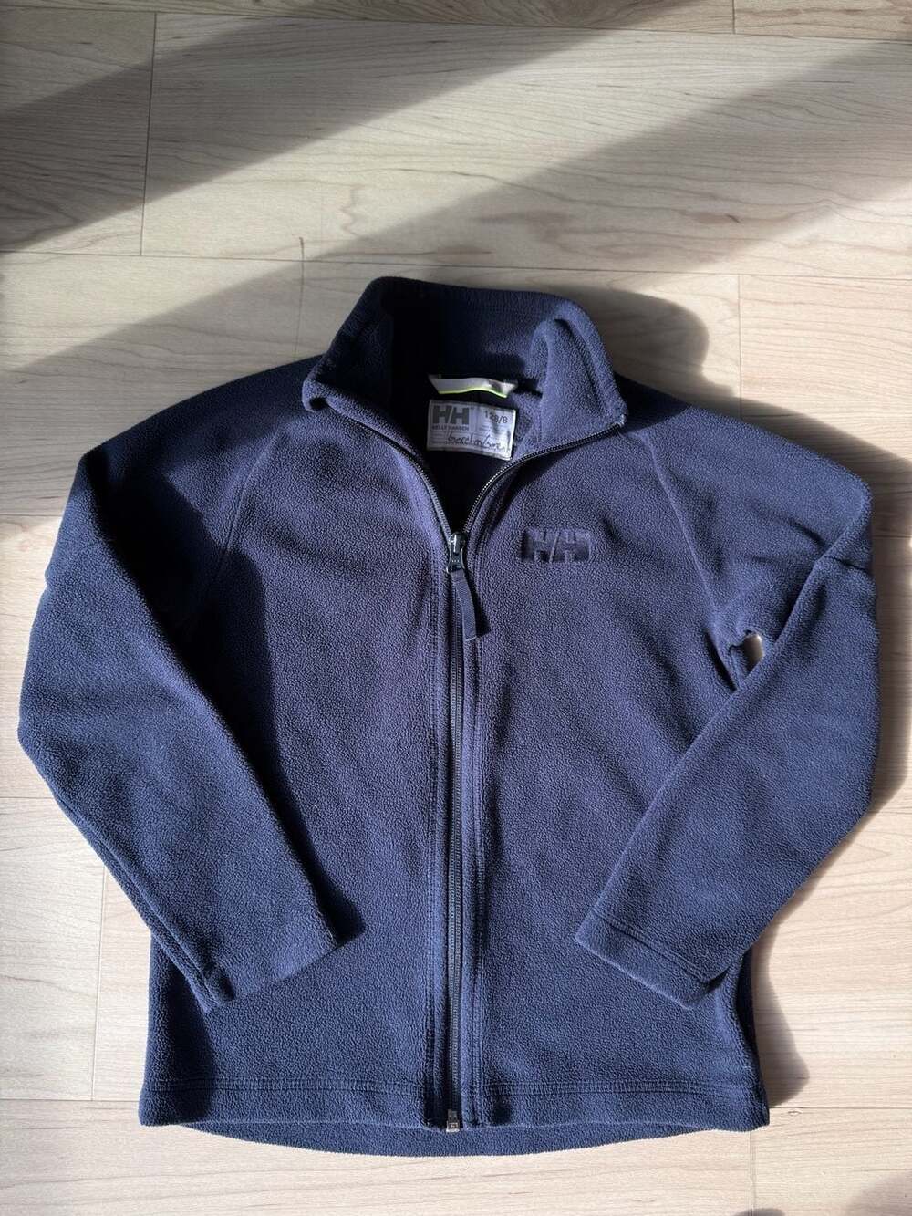 Helly Hansen Kids Daybreaker Full-Zip Fleece Jacket Navy Blue